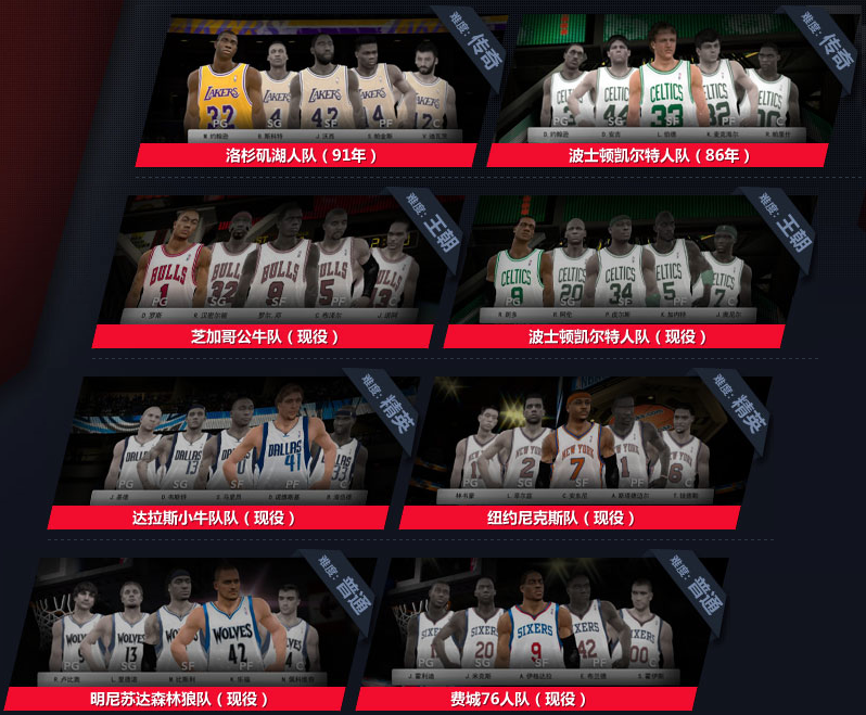 NBA2K online挑战传奇新版本内容详解 7月25