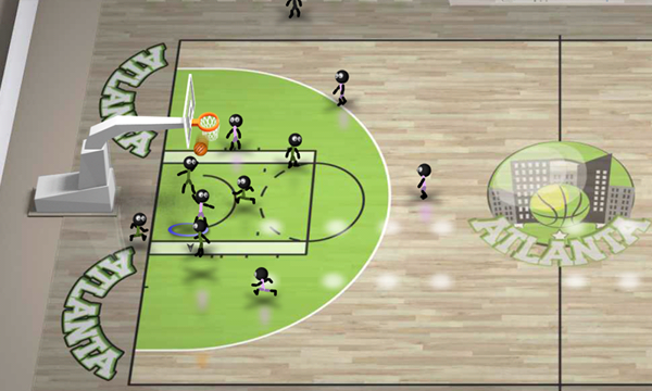 火柴人篮球安卓破解版1.2_动作体育