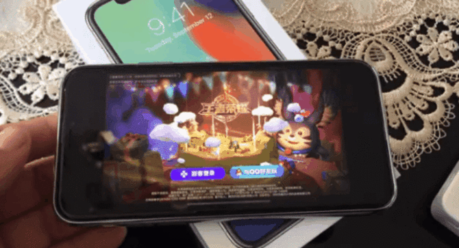 iPhonex玩王者荣耀怎么调成全屏 苹果x屏幕黑
