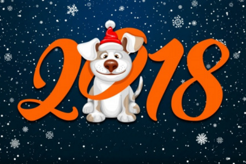 2018新年祝福语简短大全 2018新年狗年祝福语