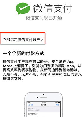 App Store微信支付在哪里绑定 App Store微信