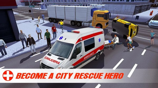 模拟警察消防救护游戏_救护车的救护车的画法_救护车游戏