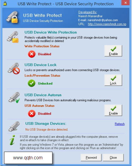 USB Write Protect2.0.0
