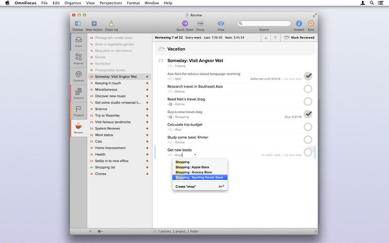 OmniFocus for Mac2.0.4 ٷ