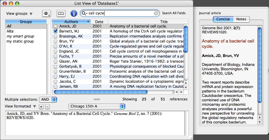 文档信息管理工具Bookends Mac版12.2.4 官方版