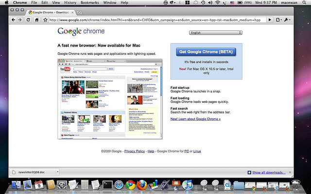 Chrome谷歌浏览器Mac测试版下载v103.0.5060.24 最新版