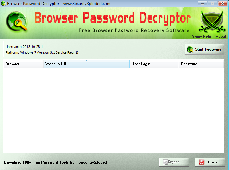 6.5 װ_ Browser Password Decryptor