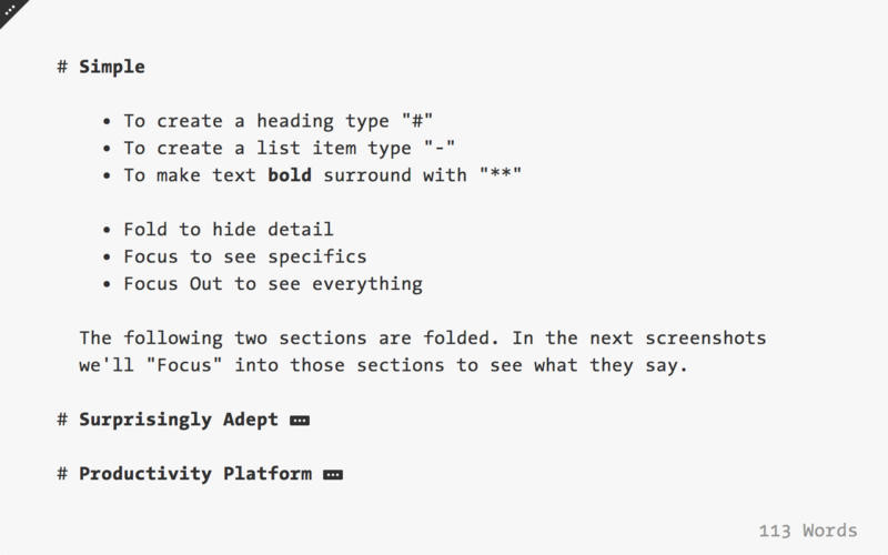 FoldingText for Mac ı༭2.0.2 ٷ