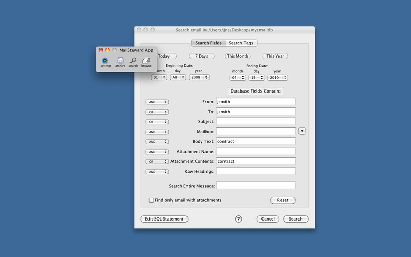 MailSteward Mac10.1 ٷ