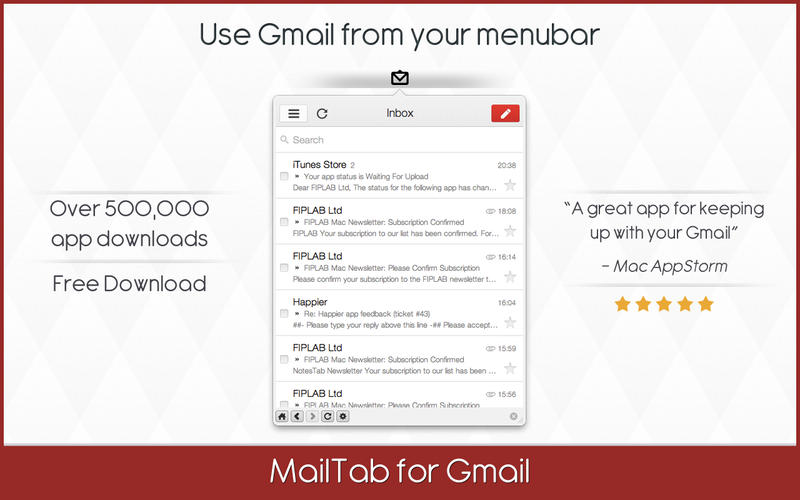 MailTab for Gmail Mac6.5