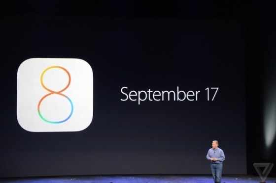iOS8系统9月17日正式上线 iOS8正式版本升级教程
