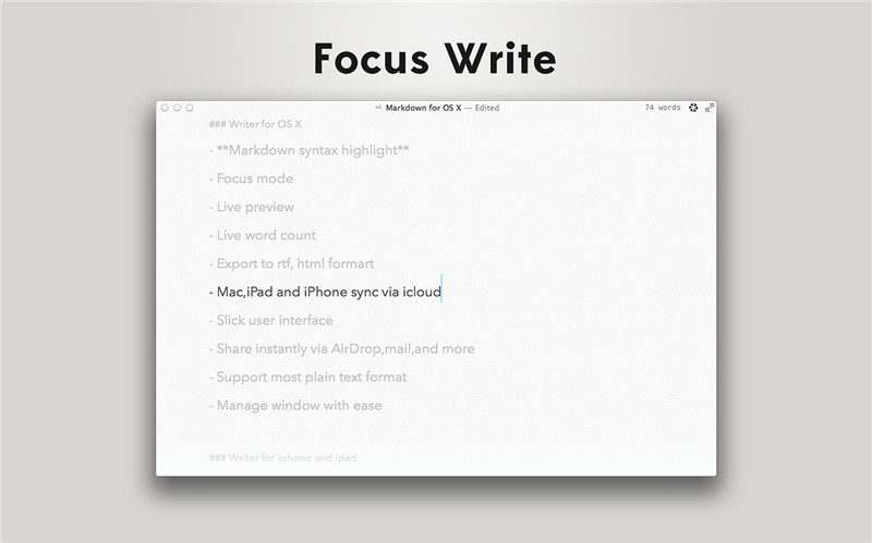 Markdown for Mac3.1 ٷ