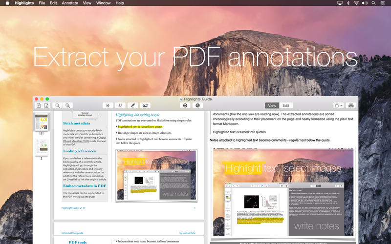PDFĶHighlights for Mac1.2.3 ٷ