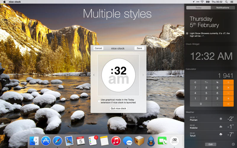 Ưʱnice clock for Mac1.0.3 ٷ