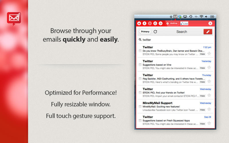 App for Gmail Mac1.1 ٷ