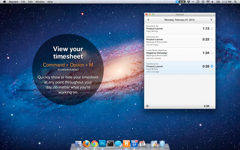 Harvest for Mac()1.4.1 Ѱ