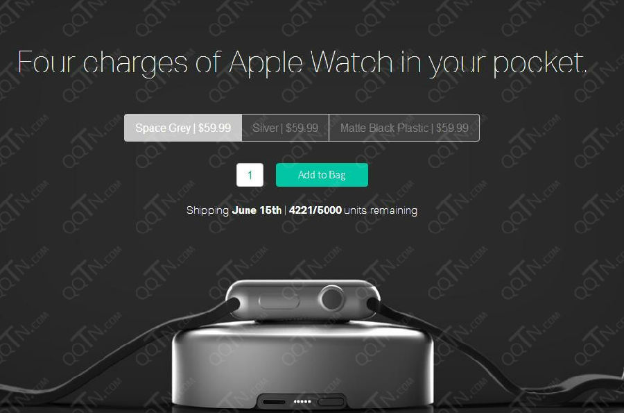 Apple Watch移动电源多少钱 什么时候出