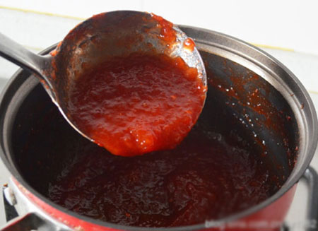 西红柿酱的家庭制做方法 番茄酱的做法图解步