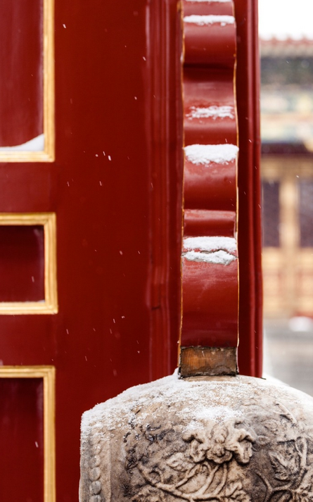 紫禁城的瑞雪唯美图片 北京故宫雪景图片高清