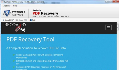 SysTools PDF Repair(PDF޸) 