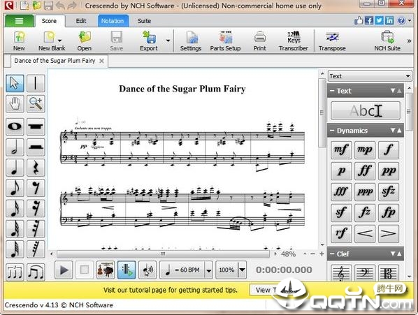 Crescendo Music Notation Editorv4.13 Ѱ
