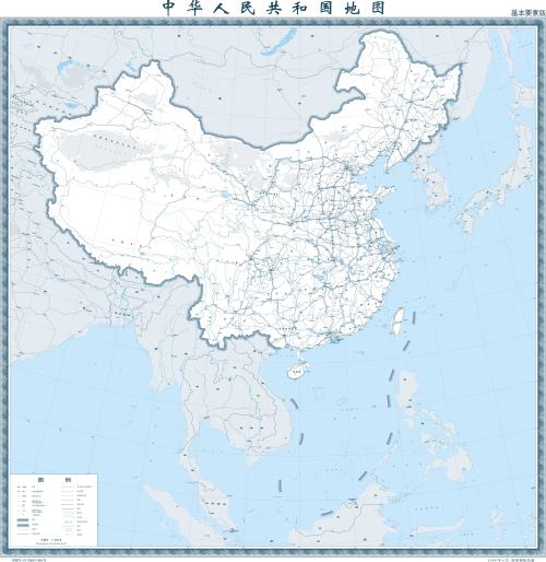 中国地图高清版大图片可放大版
